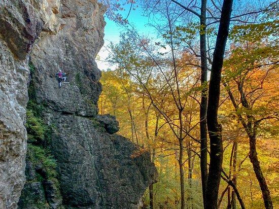 Rumney Rock Climbing